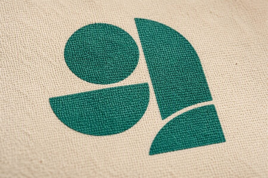 Silk screen printing — logo technique at INEO bag factory