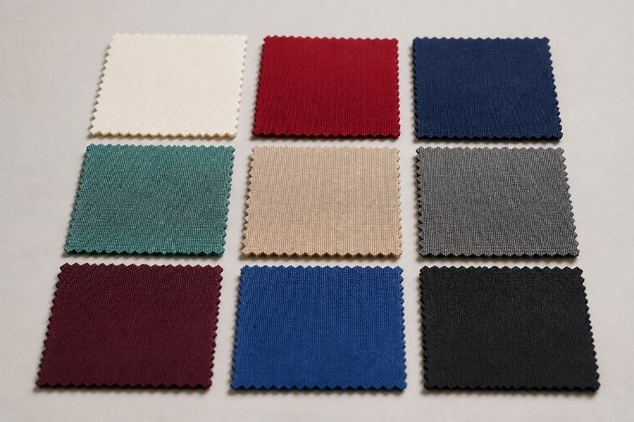 Polyester — bag material at INEO bag factory